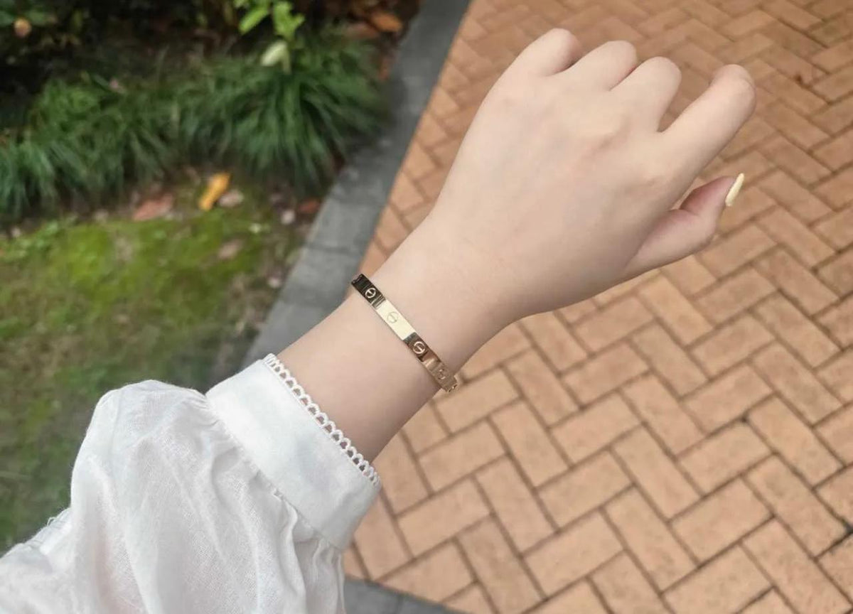 Cartier LOVE Bracelet, Classic Model Variants: Rose Gold | Gold | Silver