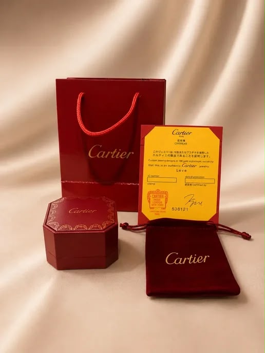 Cartier LOVE Bracelet, Classic Model Variants: Rose Gold | Gold | Silver
